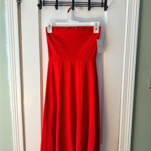 Beyond Yoga Red Dress